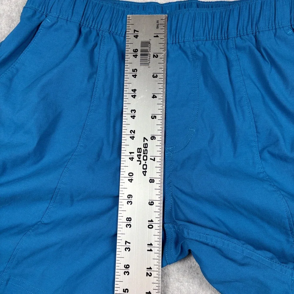 The North Face Class V Hiking Shorts Mens Blue Small Pull On Elastic Waist
